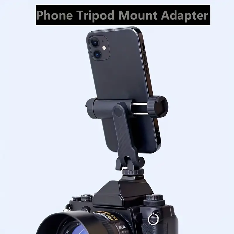 360° Adaptador Trípode Teléfono Celular Ajustable Montaje - Temu