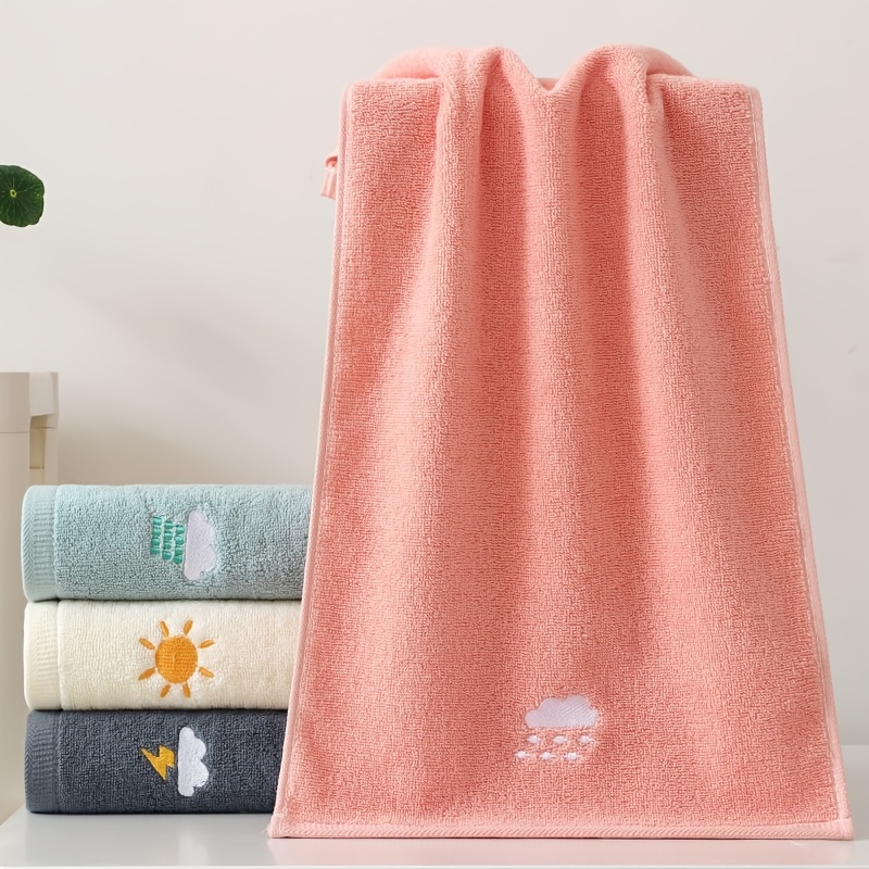Pink Cotton Towel Face Towels, Hand Towels Cotton Home Hotel
