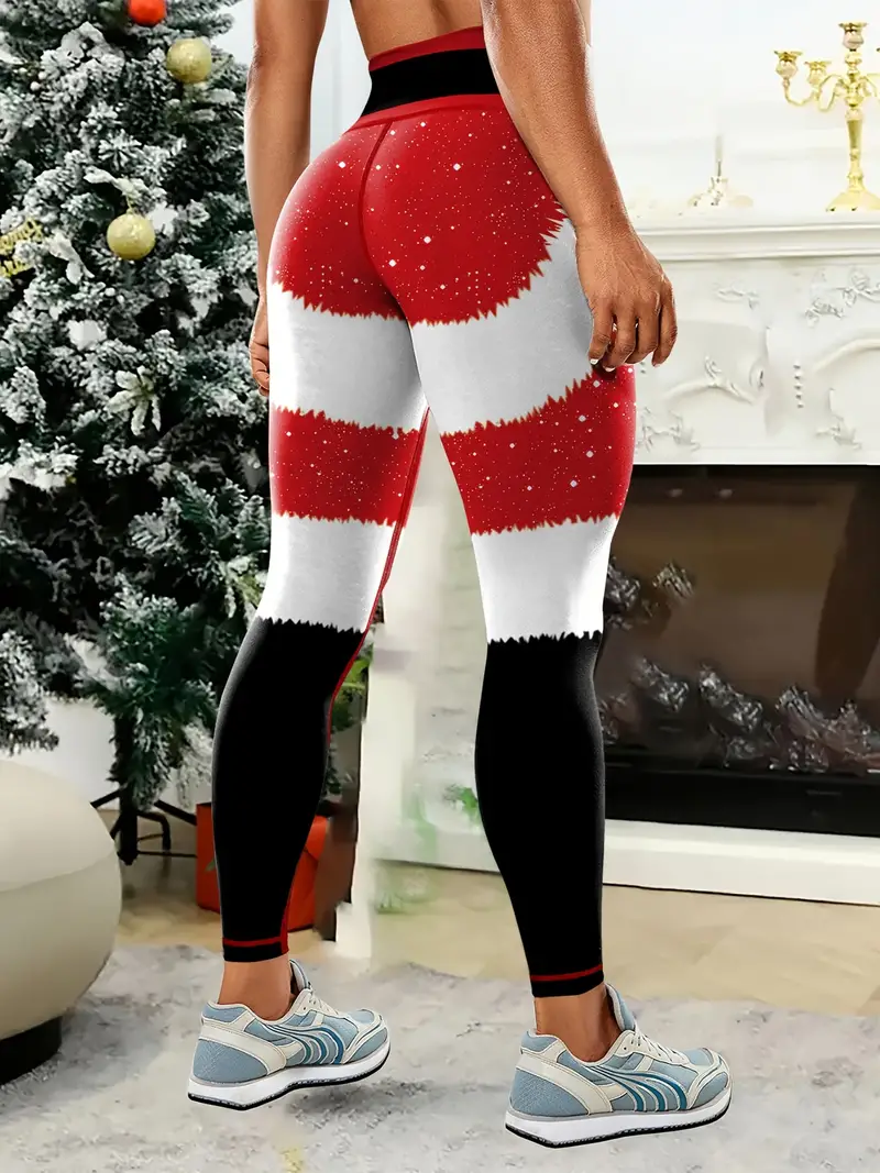 Skinny Christmas Leggings Printed Fashion for Running Halloween