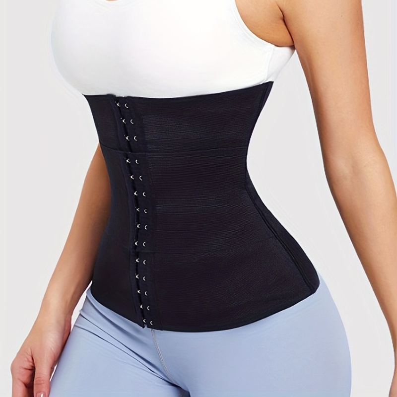 Women's Waist Trainer Corsets Gaine Ventre Steel Slimming - Temu