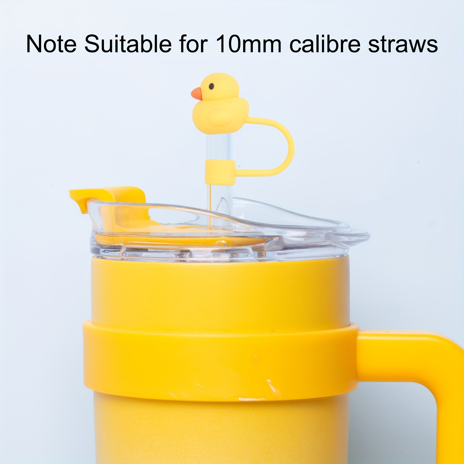 Stanley Cup Straw Toppers - Silicone Dust-Proof Covers For 30 & 40oz Tumblers