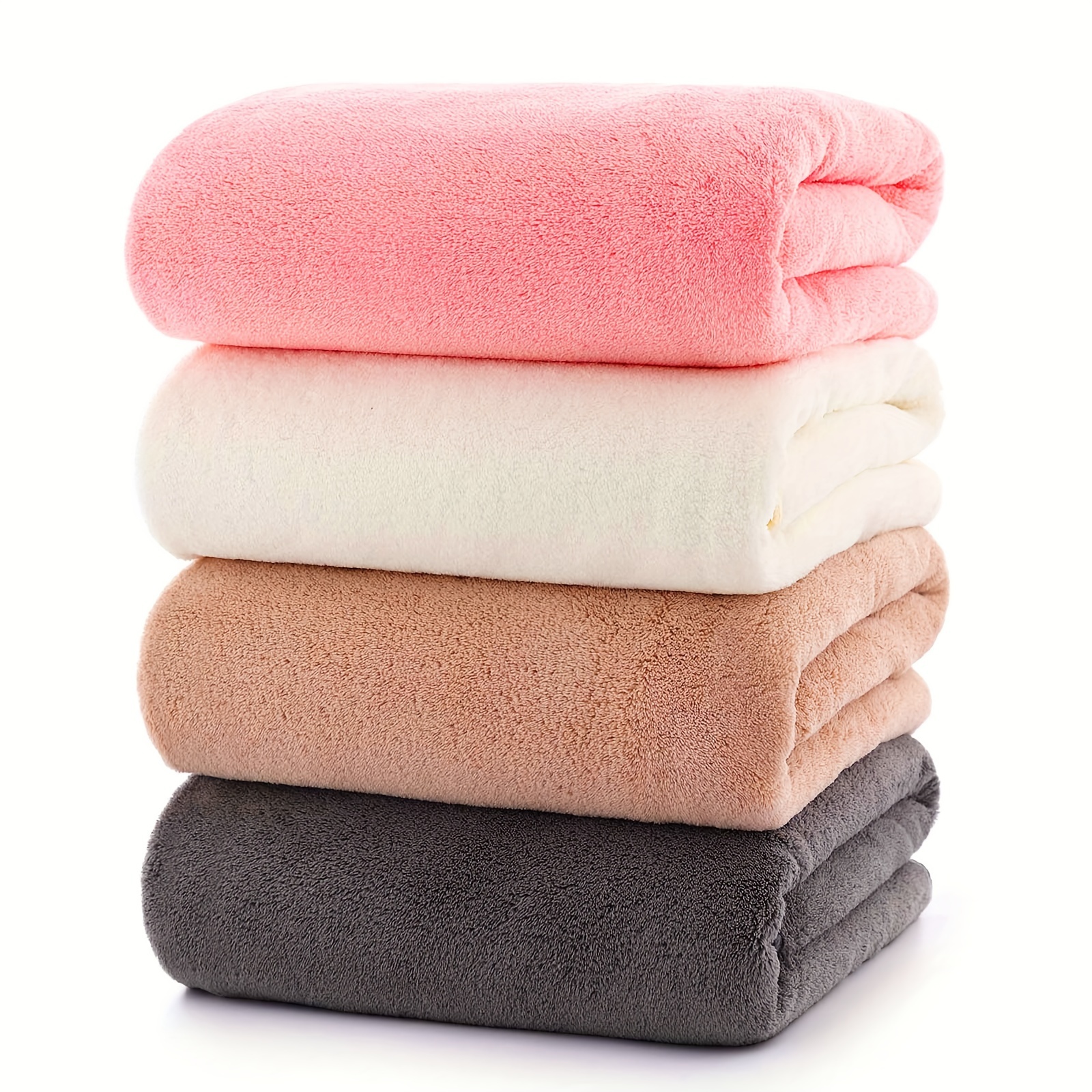 Solid Color Towels Set Hand Towels Washcloths premium Bath - Temu