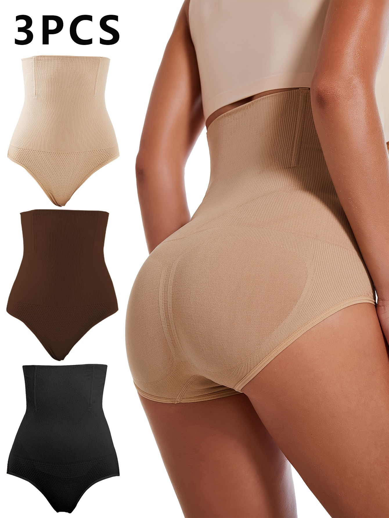 Womens Body Shaper Butt Lifting Shapewear Tummy Control Panties