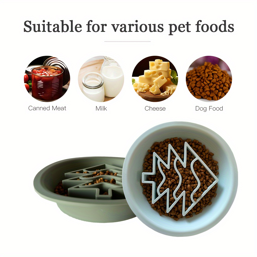 Christmas Tree Dog Slow Feeder Bowl, Multi-purpose Silicone Dog Licking Mat Dog  Puzzle Slow Food Bowl Easy To Clean Dog Christmas Gift - Temu