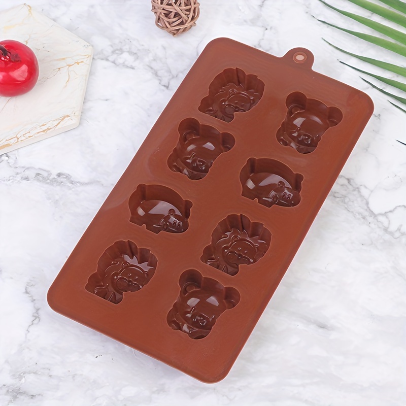 1pc Silicone Chocolate Mold  Chocolate molds, Chocolate shapes