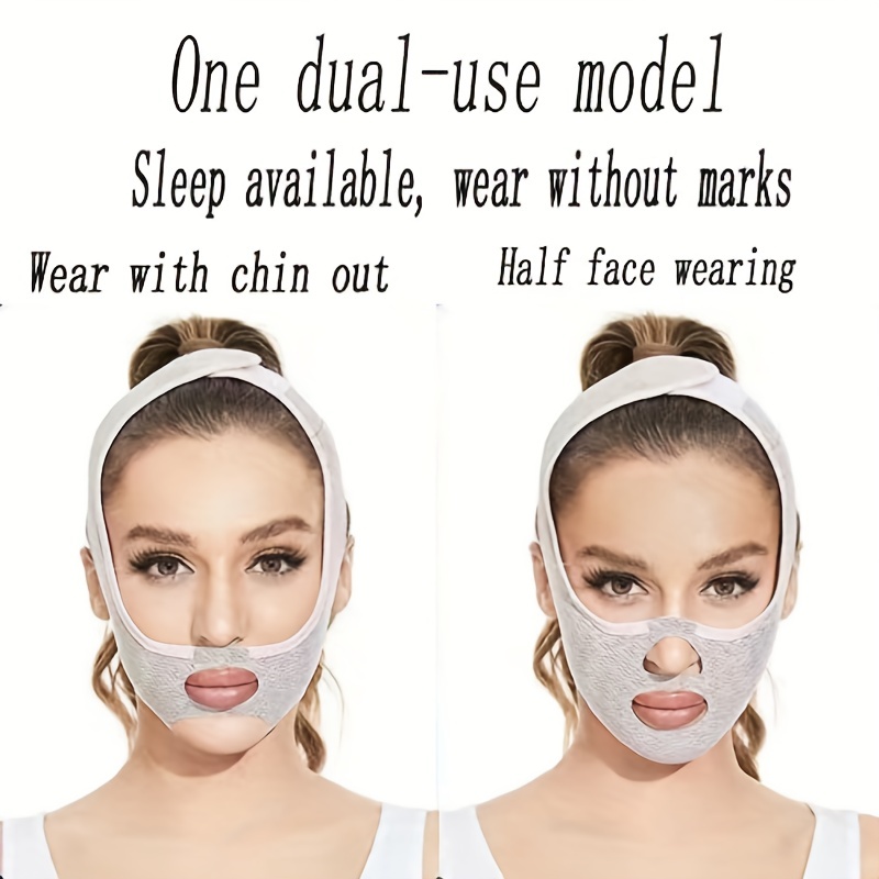Beauty Face Sculpting Sleep Mask V Line lifting Mask Facial Slimming Strap.  U6O3 