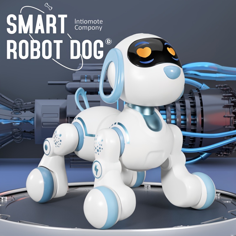 Robot chien, robots pour enfants, jouets robots pour enfants de 2, 3, 4, 5,  6, 7, 8, 9, 10 ans et plus, éducation précoce intelligente, voix tactile  intelligente, robot électrique cadeau pour enfants : : Jeux et  Jouets