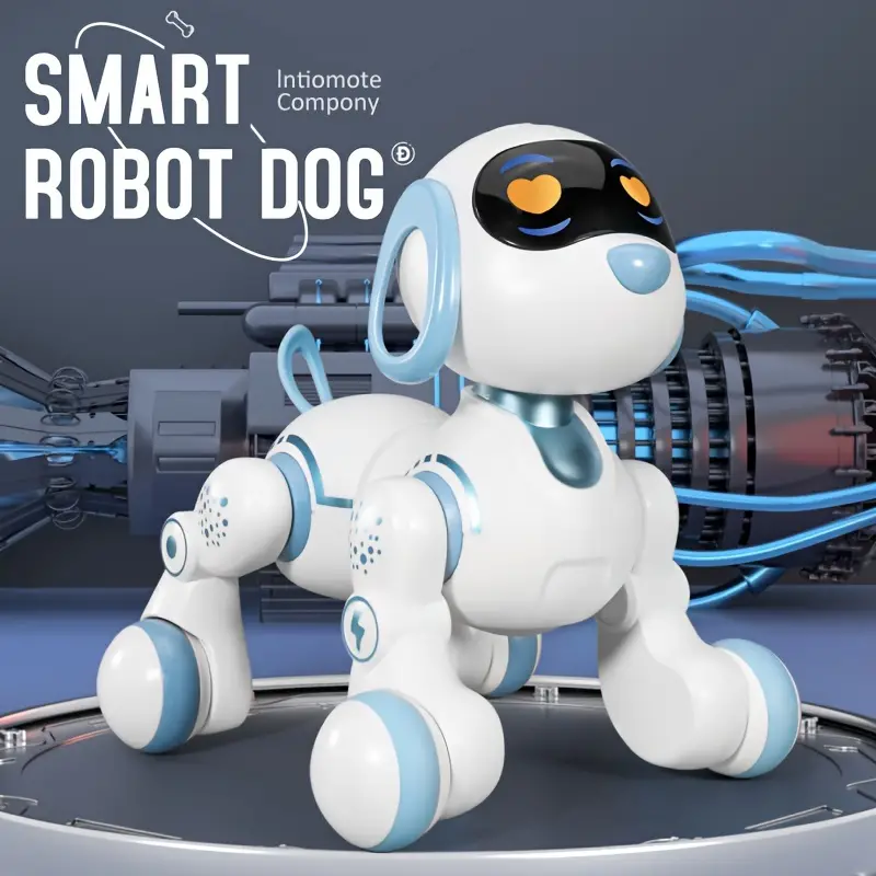 Cane Robot Intelligente, Cane Giocattolo Telecomandato, Programmazione  Effetti Speciali Azioni, Danza, Storie Classiche, Sensore Tattile, Sensore