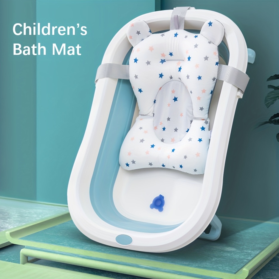 Newborn Toddler Bathtub Mat Baby Bath Seat Support Net Baby - Temu