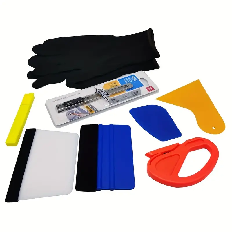 Window Tinting Tools Professional Car Wrap Kit Tint Kit - Temu