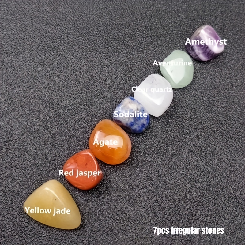 14pcs Pointed Quartz Crystal Chakra Healing Stones Set