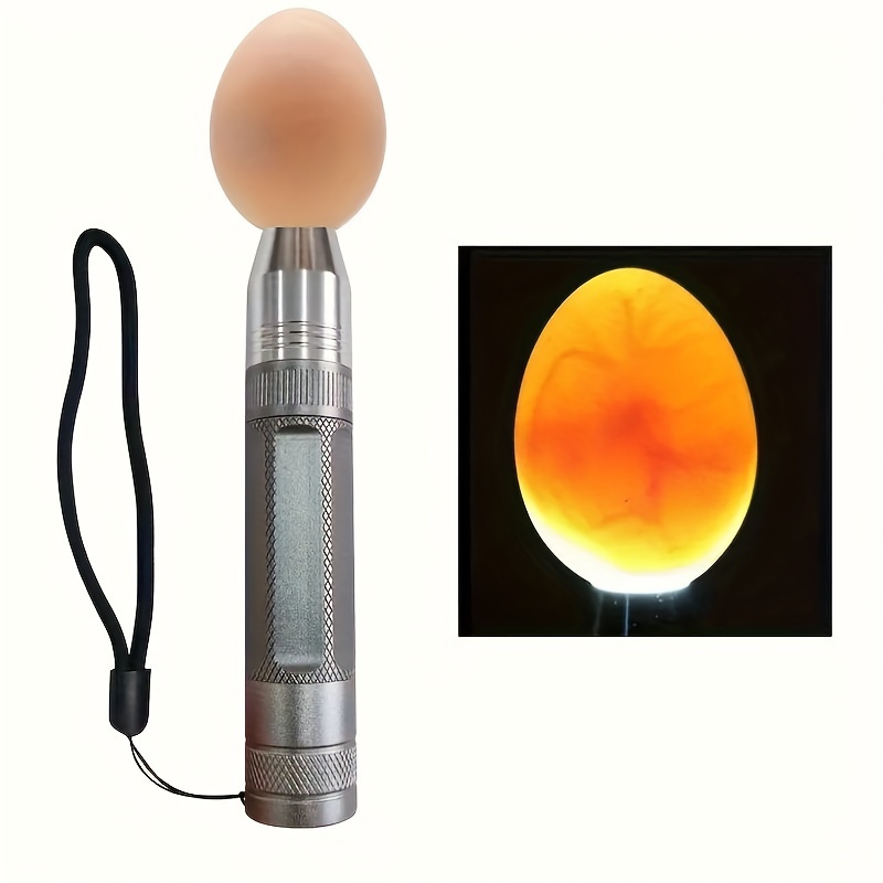 1Pc Egg Candler Tester Incubator Eggtester Egg Candling Lamp LED For All  Types Egg Hatching Incubation