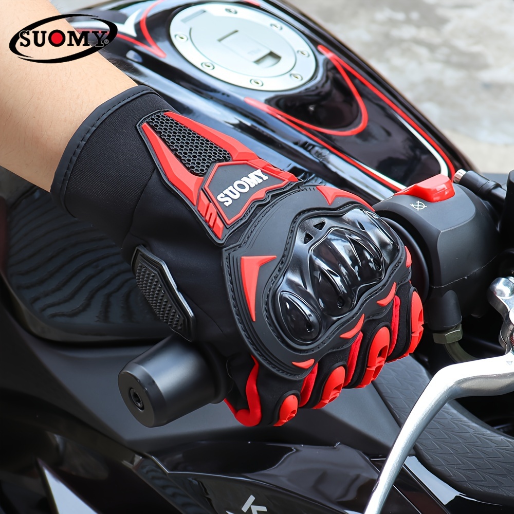 Suomy Winter Autumn Motorcycle Gloves Waterproof Windproof