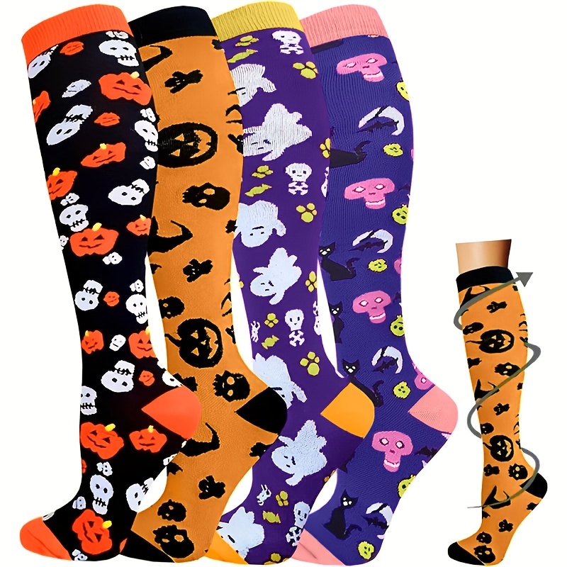 Halloween Compression Socks - Temu