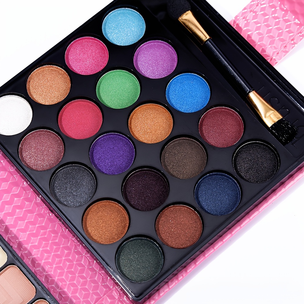 All In One Makeup Kit - 20 Eyeshadow 6 Lip Glosses 3 Blushers - Make Up Gift Set