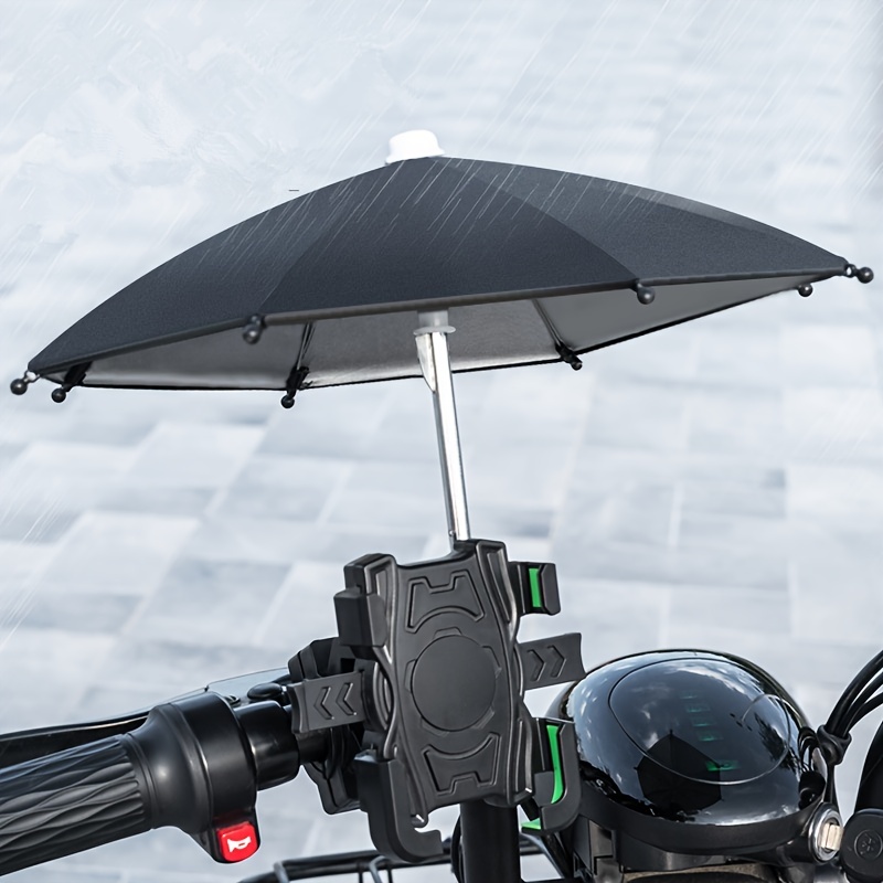 Motorcycle Phone Bike Phone Holder Mount With Umbrella Phone - Temu