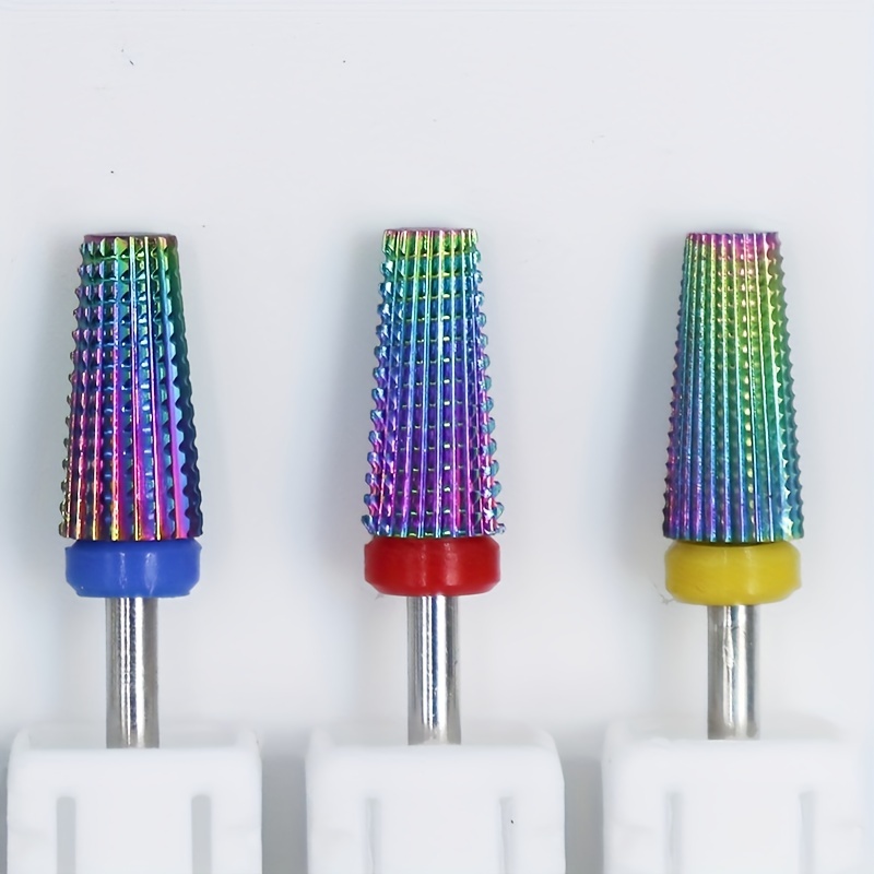 1 Pcs Nail Art Tungsten Steel Alloy Drill Bit Unload Drill Grind & Polish