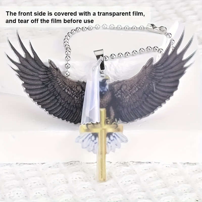 Cute Owl Keychain Accessories Eagle Pendant Men And Women Bag Key