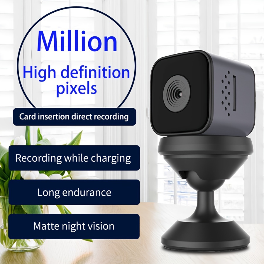 1080p Hd Micro Camera: Wireless Video Recorder With Night - Temu
