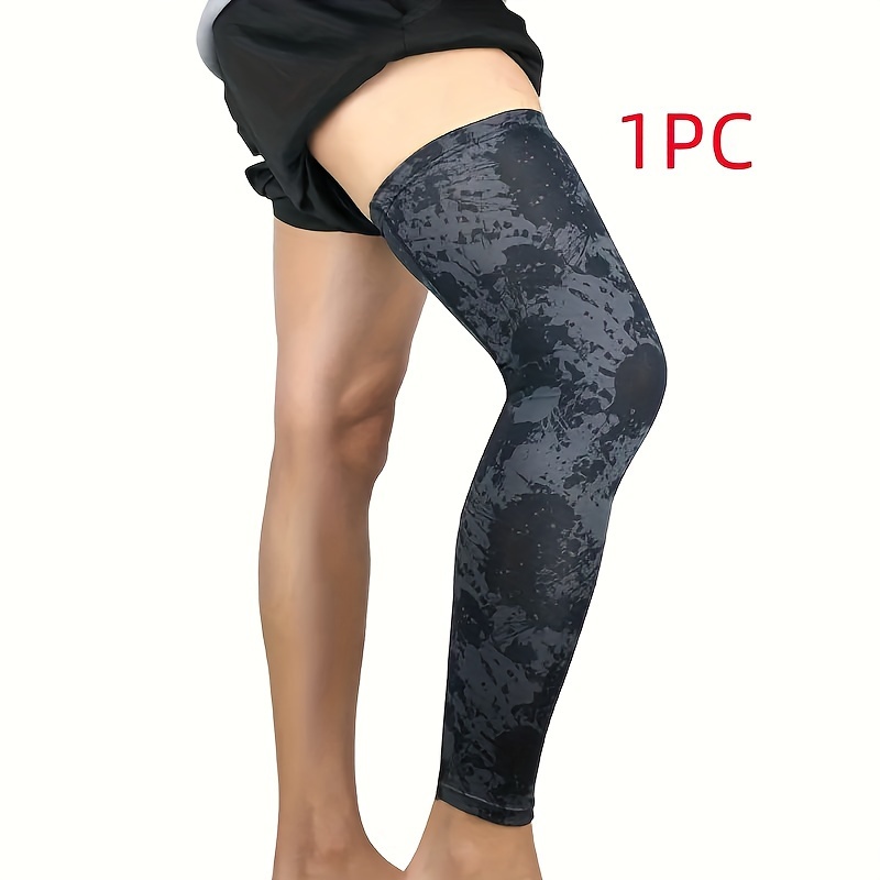 Tight Leggings Knee Pads Compression Long Sleeve Thigh - Temu Philippines