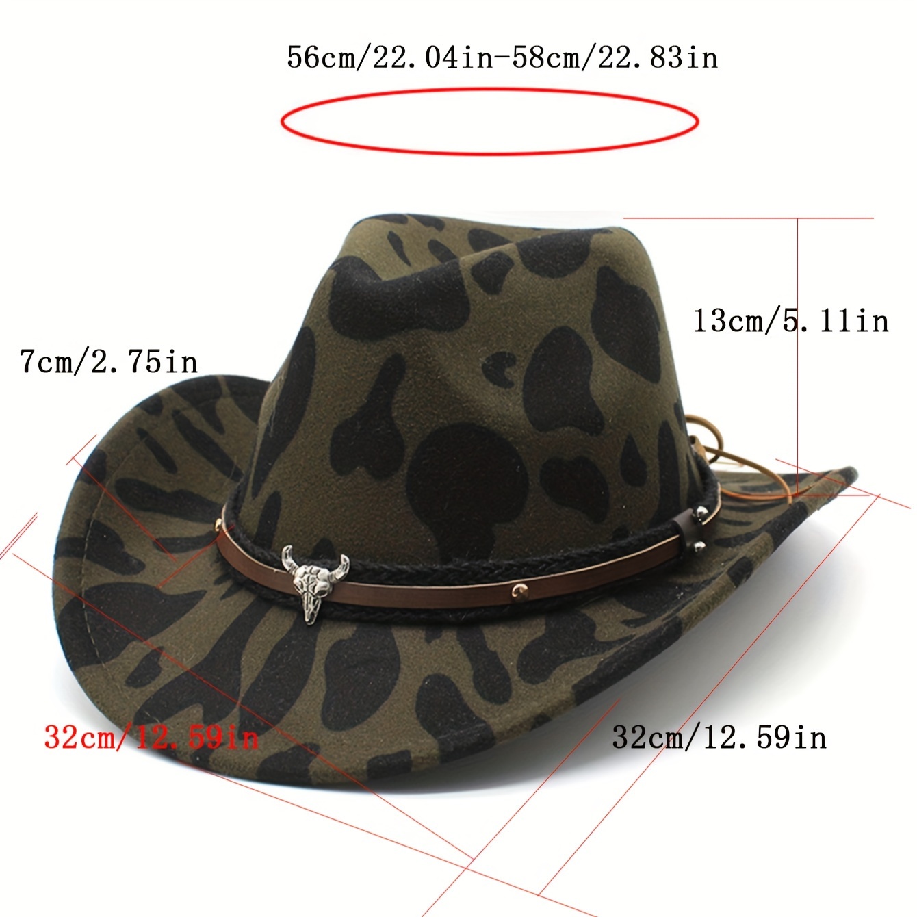 Ethnic Hat Strap Classic Cowboy Hat Strap Adjustable - Temu