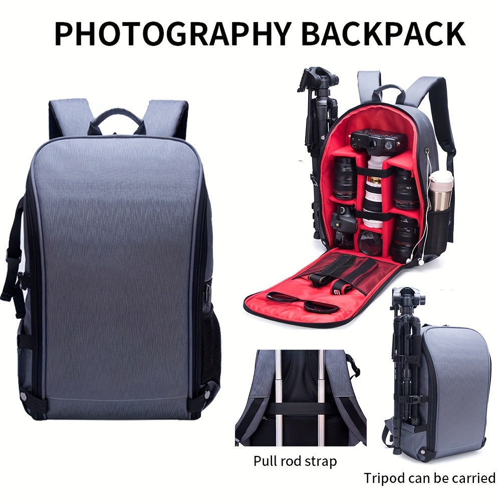 Camera Backpack - Temu