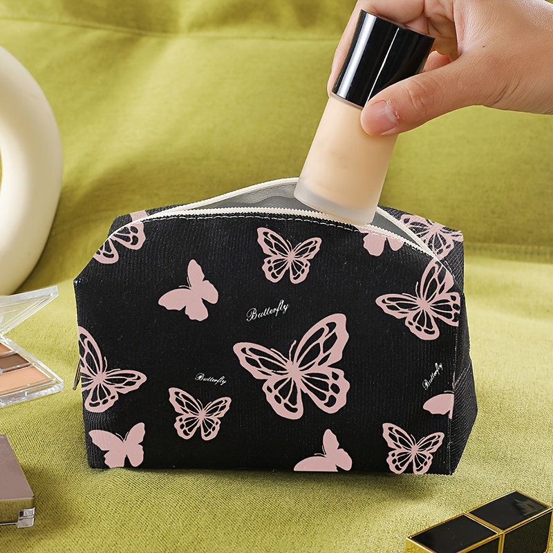 

Butterfly Pattern Makeup Bag Travel Cosmetic Pouch Make Up Organizer Toiletry Bag For Women Gifts