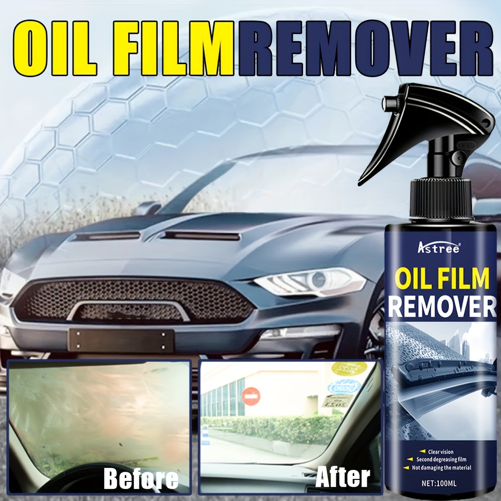 Quickly Car Coating Spray Decontamination Oil Film Emulsion Glass Cleaner  Car Oil Film Remover – лучшие товары в онлайн-магазине Джум Гик