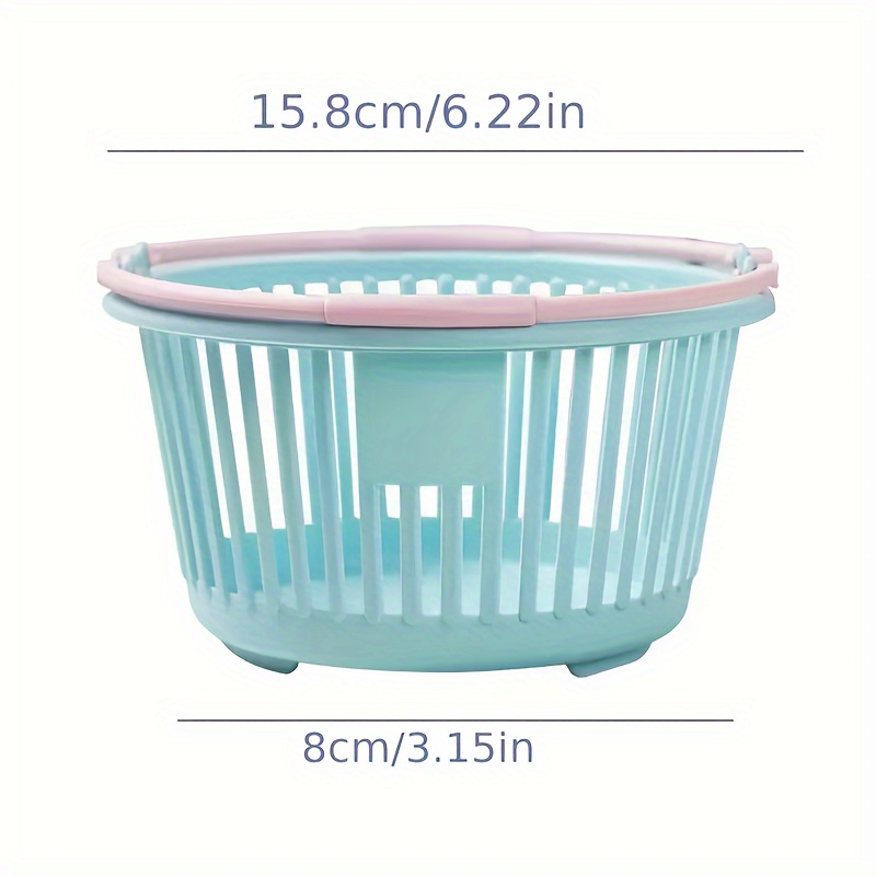 Portable Storage Box With Handles, Minimalist Storage Basket For Cosmetic,  Stationary, Toiletry, Medicine And Sundries, Household Multi-functional Storage  Organizer - Temu