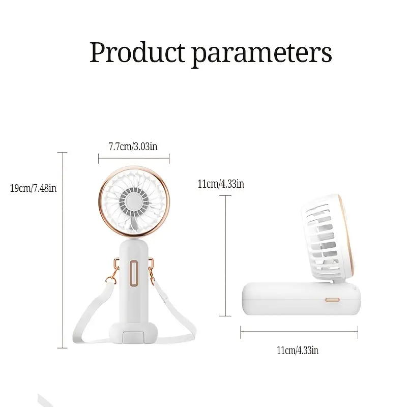 aromatherapy style handheld fan mini portable personal cooling fan usb rechargeable wearable hanging neck fan for men and women multifunctional 3 speed adjustment details 0