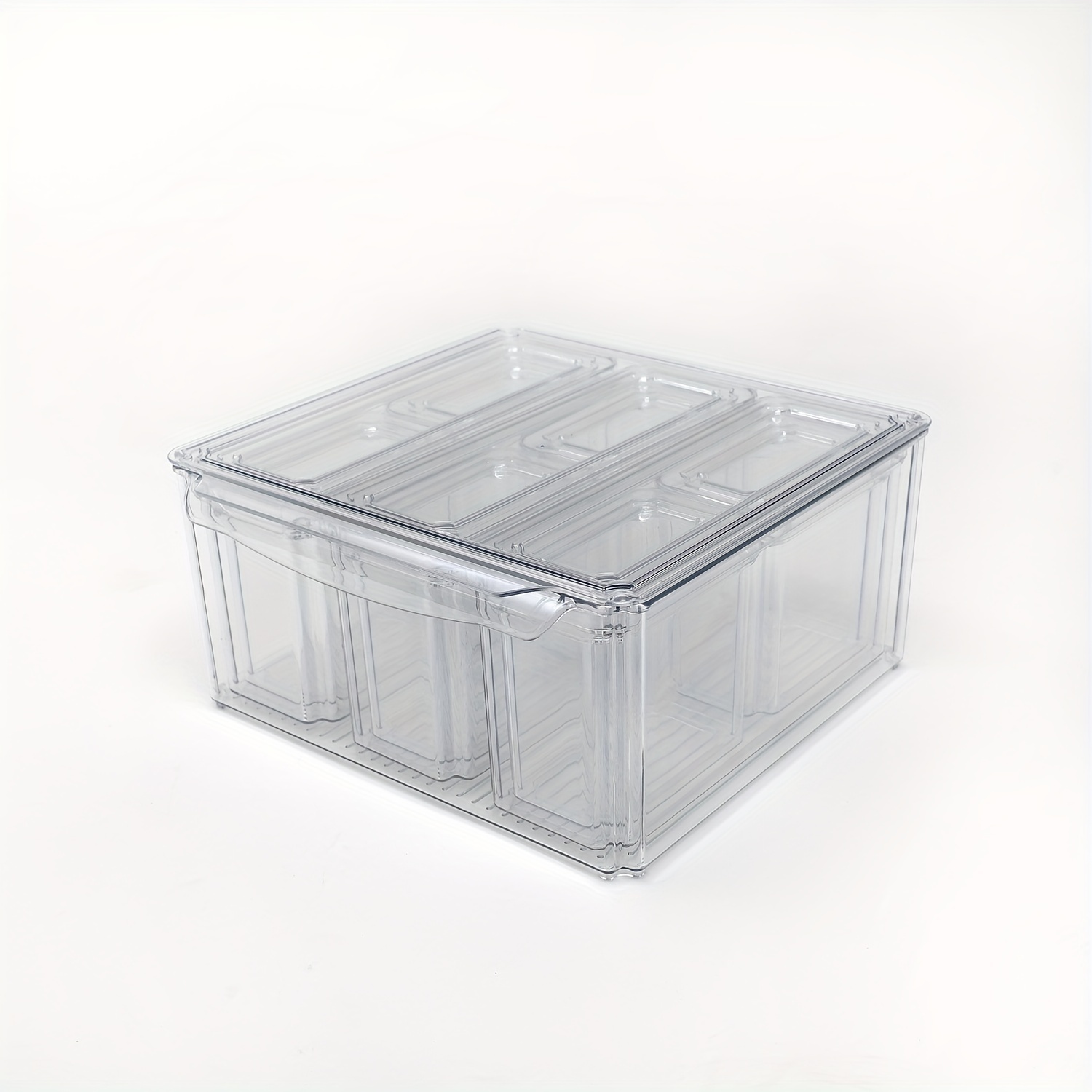 Extra Large Fridge Organizers, Stackable Refrigerator Organizer