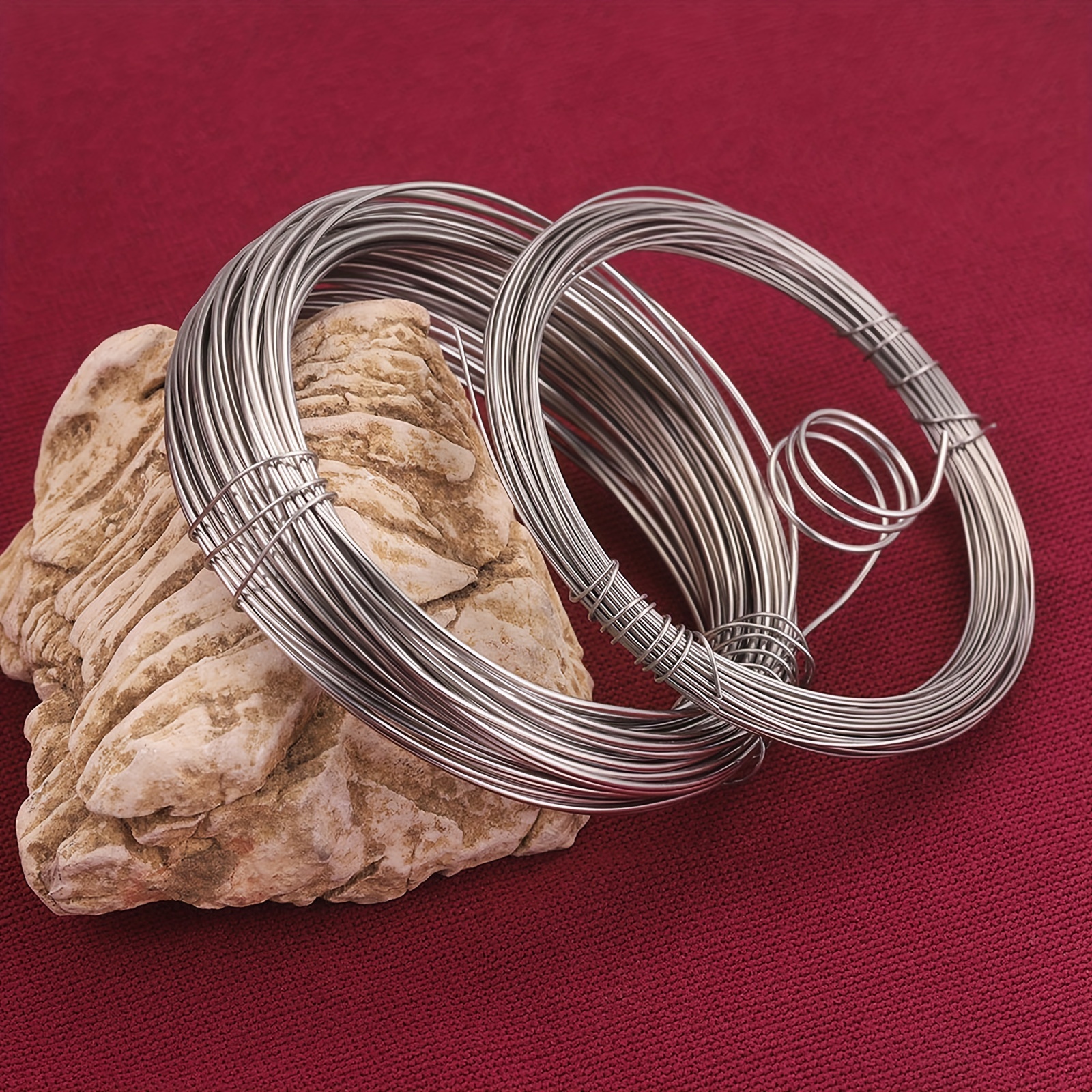 6 rouleaux de fil de perles pour la fabrication de bijoux et de bracelets  artisanaux faisant du fil coloré