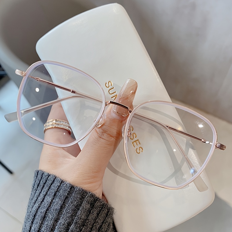 Light Blocking Eyeglasses Clear Lenses Eyewear
