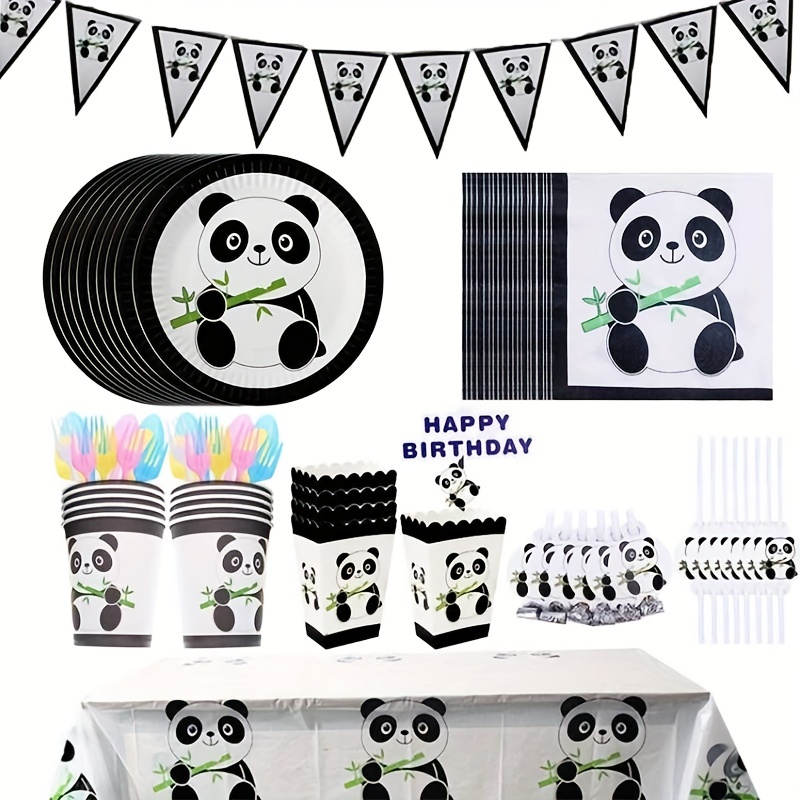 Panda Party Cups, Panda Birthday Party Cups, Panda Baby Shower