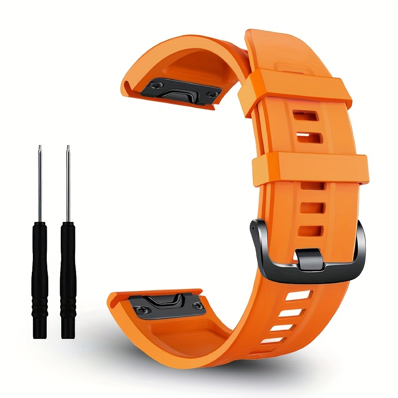 Bracelet silicone Garmin Fenix 3 (orange) 