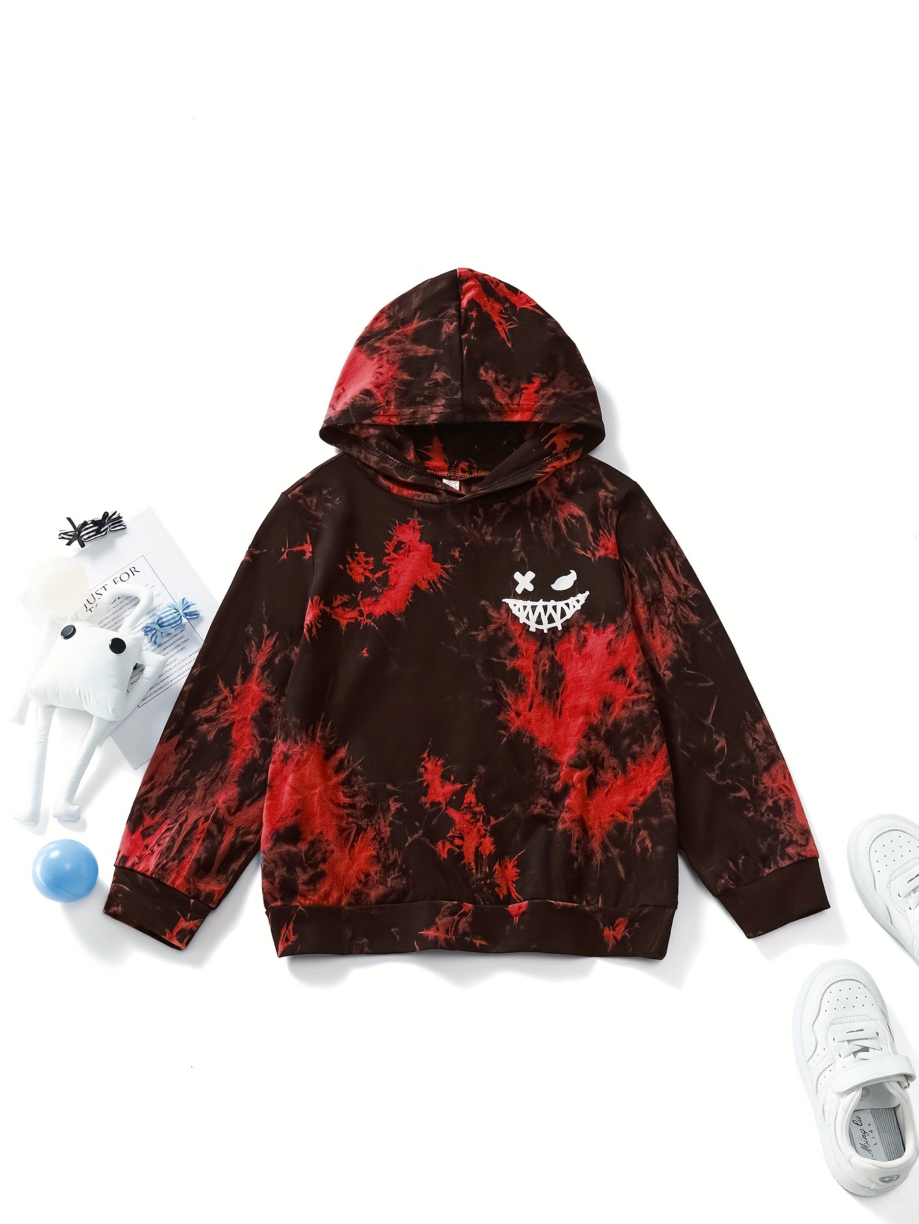 Sudadera Capucha Estampado drip Hombre Top Informal Manga - Temu Chile