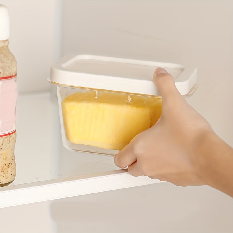 Butter Cheese Airtight Plastic Storage Box With Latch - Temu