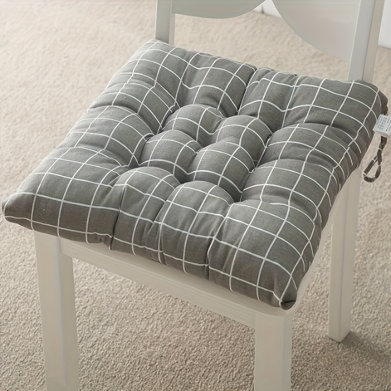 Colorful Corduroy Chair Cushion Soft Comfortable Square Seat - Temu