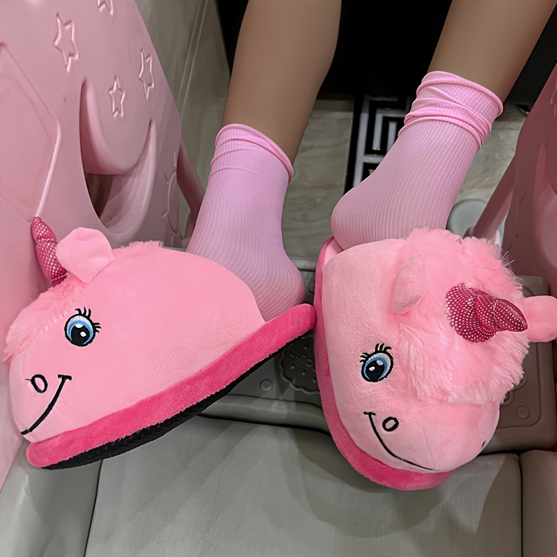 Unicorn on sale soft slippers