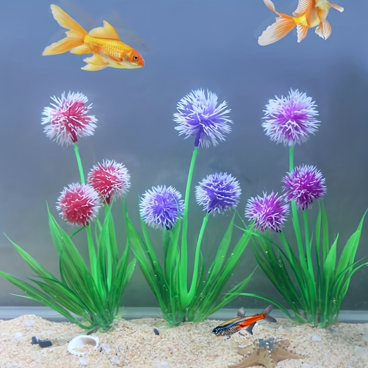 Artificial Aquatic Plant Ornament For Aquarium Simulation - Temu