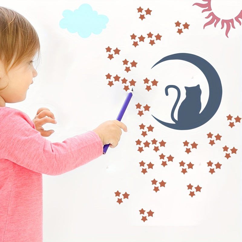 Nursery Stencil Moon & Stars Nursery Decor Painting Stencil Paint