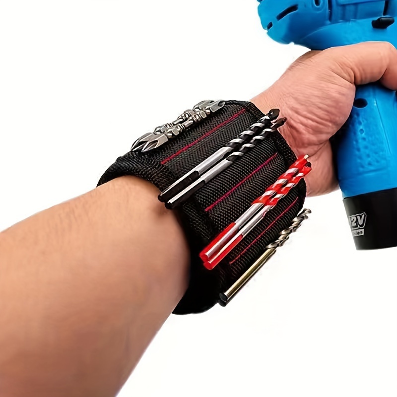 Magnetic Wristband Portable Tool Bag Magnet Electrician - Temu