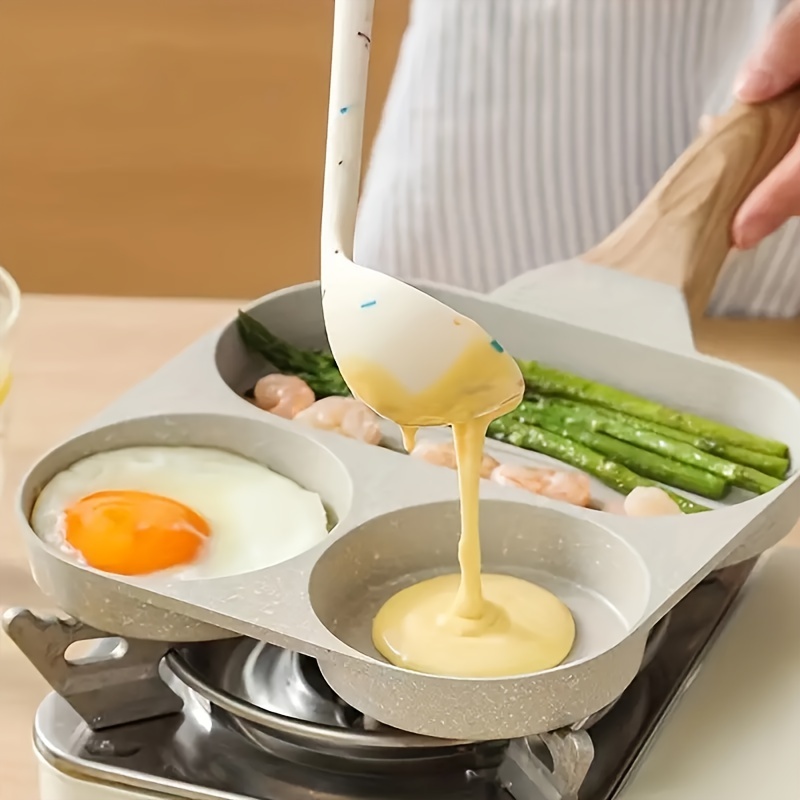 Four hole Fried Egg Pot Household Non stick Fry Pan For Egg - Temu