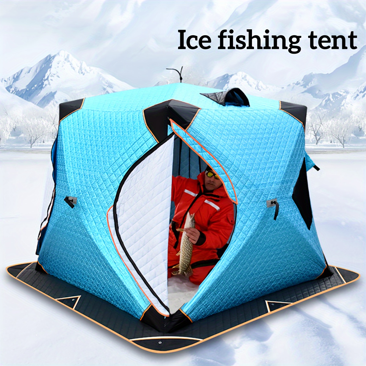 Camping Tent Ice Fishing Shelter High Quality Easy Set-up Winter Fishing  Tent Ice Fishing Tent Waterproof Fishing Camping Tent - AliExpress