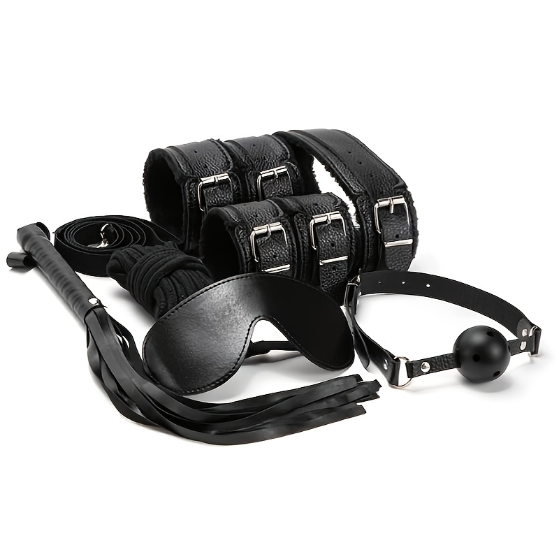 Sexy Bdsm Set Plush Sexuality Binding Set Restraint - Temu