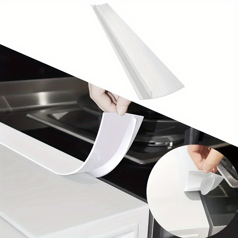 2-Pack Stove Counter Cover Heat Resistant Strip | 21-inch Silicone Gap Filler For Kitchen - View #6