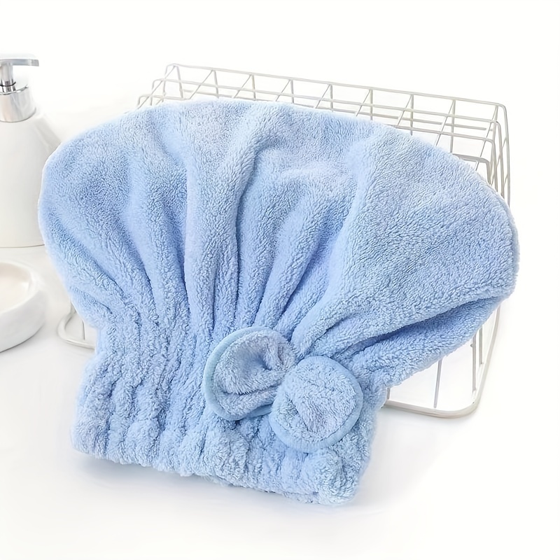 Microfiber Hair Drying Cap, Extra Soft & Ultra Absorbent