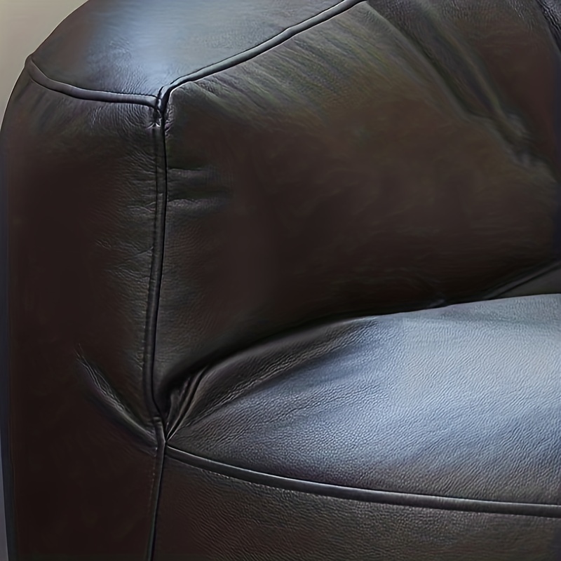 Leather Bean Bag Cover Sofa Cover: Transform Your Living - Temu
