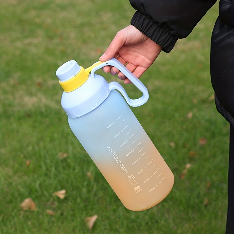 Jarra de agua de gran capacidad para gimnasio, gimnasio al aire libre  deportes botella de agua