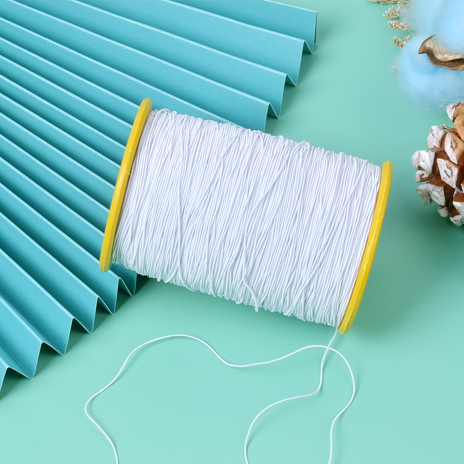 Elastic Rope Thread Beaded Nylon Beaded String Polypropylene - Temu